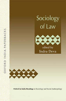 Paperback Sociology of Law Book