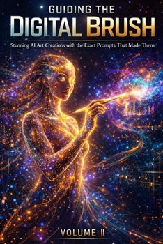Paperback Guiding the Digital Brush: A.I. Creations with Exact Prompts, Volume II Book
