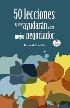 Paperback 50 Lecciones que te ayudarán a ser mejor negociador [Spanish] Book