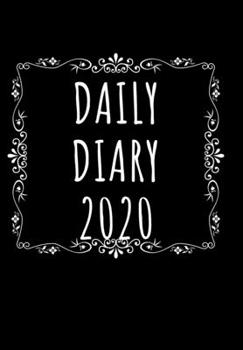Paperback Daily Diary 2020: At a Glance Daily Diary Book