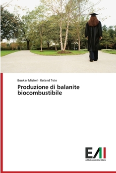 Paperback Produzione di balanite biocombustibile [Italian] Book