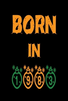 Born in 1981 Notebook Gift: Lined notebook/ journal, 140 pages, 6x9, soft cover, Matte Finish