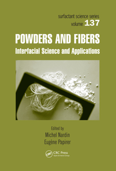 Paperback Powders and Fibers: Interfacial Science and Applications Book