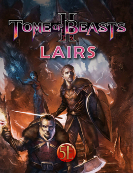 Paperback Tome of Beasts 2: Lairs Book