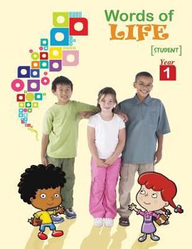 Paperback Words of Life, Year 1, Student Activity Worksheets (BLACK AND WHITE) Book