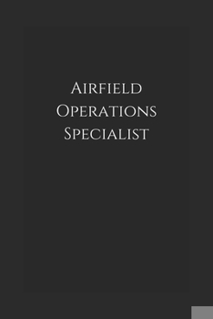 Paperback Airfield Operations Specialist: Notebook Book