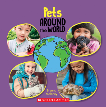 Hardcover Pets Around the World (Around the World) Book