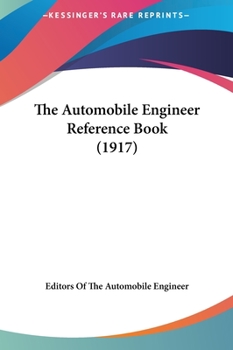The Automobile Engineer Reference Book