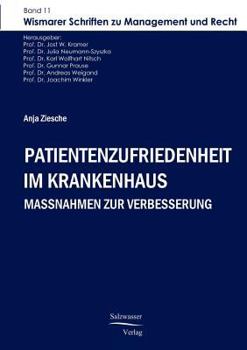 Paperback Patientenzufriedenheit im Krankenhaus [German] Book