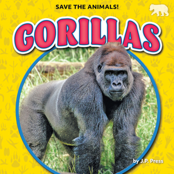 Library Binding Gorillas Book