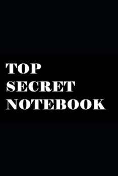 Paperback Top Secret Notebook Book