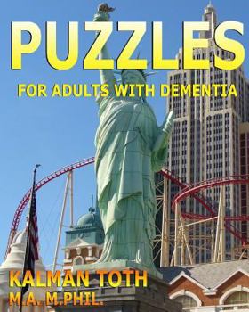 Paperback Puzzles for Adults With Dementia Book