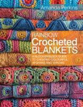 Paperback Rainbow Crocheted Blankets Book