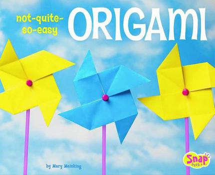 Hardcover Not-Quite-So-Easy Origami Book