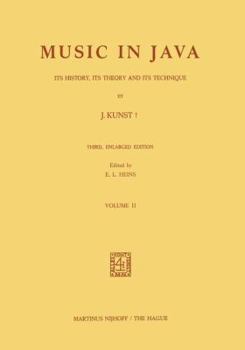 Paperback Music in Java: Its History, Its Theory and Its Technique Book