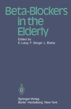 Paperback Beta-Blockers in the Elderly Book