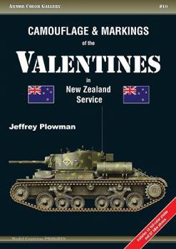 Paperback Camouflage & Markings of the Valentines in New Zealand Service Book