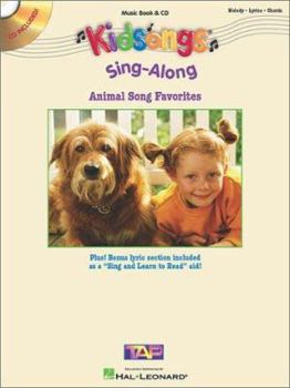 Paperback Animal Song Favorites: Kidsongs Sing-Along Book