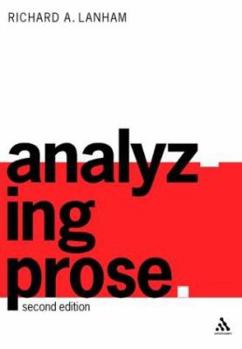 Hardcover Analyzing Prose Book