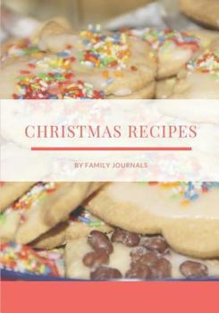 Paperback Christmas Recipes Book