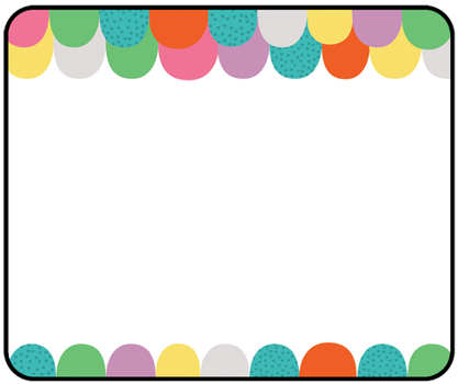 Misc. Supplies Up and Away Name Tags Book