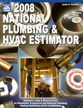 Paperback National Plumbing & HVAC Estimator [With CDROM] Book