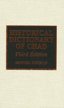 Hardcover Historical Dictionary of Chad Book