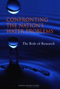 Paperback Confronting the Nation's Water Problems: The Role of Research Book