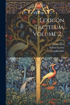 Paperback Lexicon Taciteum, Volume 2... [Latin] Book