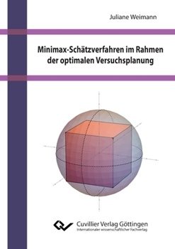Paperback Minimax-Schätzverfahren im Rahmen der optimalen Versuchsplanung [German] Book