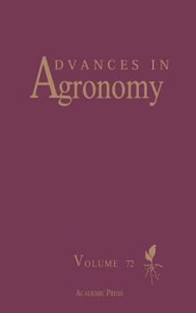 Hardcover Advances in Agronomy: Volume 72 Book