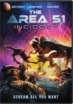 DVD The Area 51 Incident Book