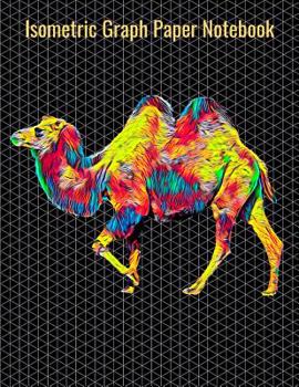 Paperback Isometric Graph Paper Notebook: Equilateral Triangles, 120 Pages, Vibrant Camel Cover, 8.5 x 11 inches (21.59 x 27.94 cm) Book