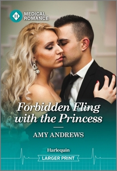 Mass Market Paperback Forbidden Fling with the Princess [Large Print] Book