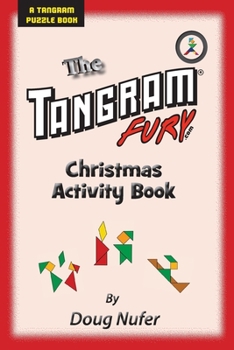 Paperback Tangram Fury Christmas Activity Book