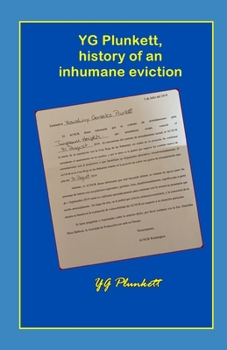 Paperback YG Plunket, history of an inhuman eviction Book