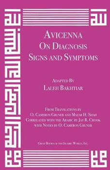 Paperback Avicenna on Diagnosis: Signs and Symptoms Book