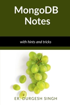 Paperback MongoDB Notes Book