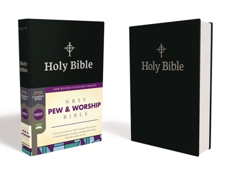 Hardcover Nrsv, Pew and Worship Bible, Hardcover, Black, Comfort Print Book