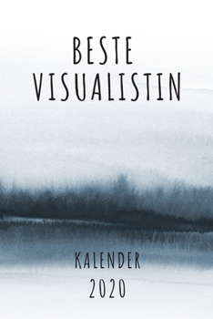 BESTE  Visualistin KALENDER 2020: Cooles Geschenk für eine Visualistin - Kalender Geschenkidee für das Jahr 2020 im White Black Design - mit ... - Neujahrs Geschenk (German Edition)
