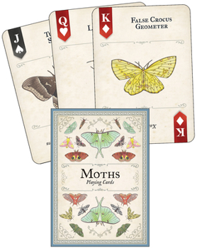Moths Playing Cards