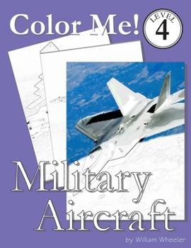 Paperback Color Me! Military Aircraft Book