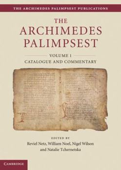 Hardcover The Archimedes Palimpsest 2 Volume Set Book