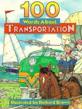 Hardcover 100 Words about Transportation Book