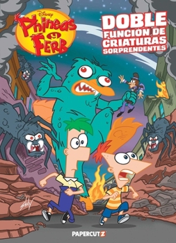 Paperback Phineas and Ferb Doble Funcion de Criaturas Sorprendentes (Spanish Language) [Spanish] Book