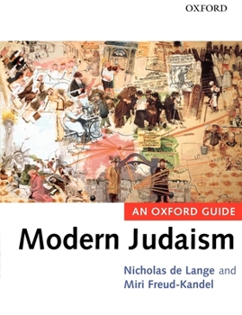 Paperback Modern Judaism: An Oxford Guide Book