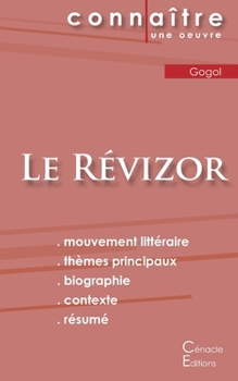 Paperback Fiche de lecture Le Révizor de Nicolas Gogol (Analyse littéraire de référence et résumé complet) [French] Book