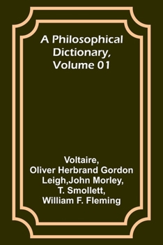 Paperback A Philosophical Dictionary, Volume 01 Book