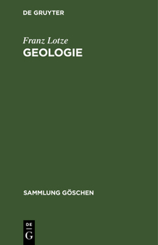 Hardcover Geologie [German] Book