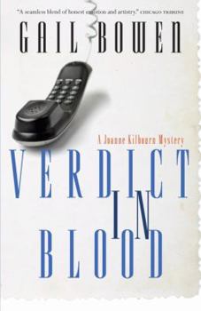 Verdict in Blood - Book #6 of the A Joanne Kilbourn Mystery